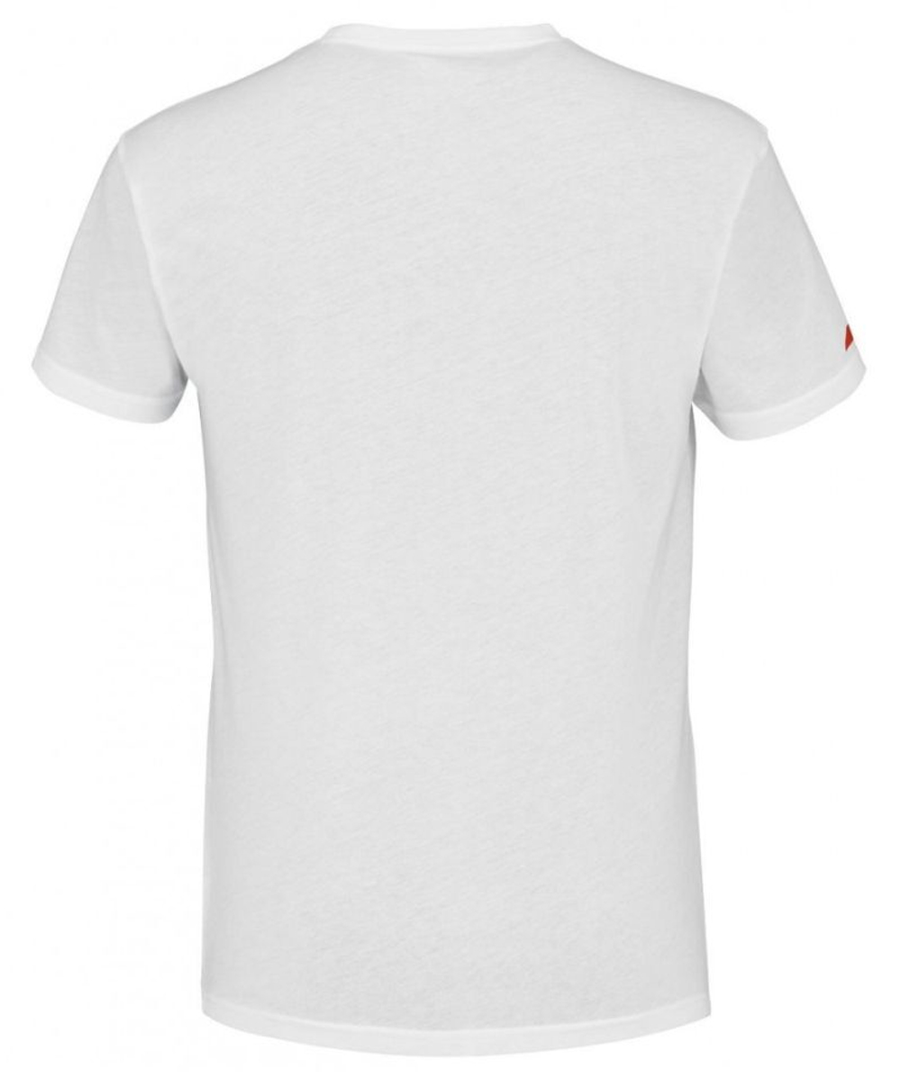 Мужская теннисная футболка Babolat Padel Cotton Tee Men - белый