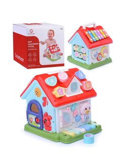 Развивающая игрушка Кто в домике живет (YL505-10)