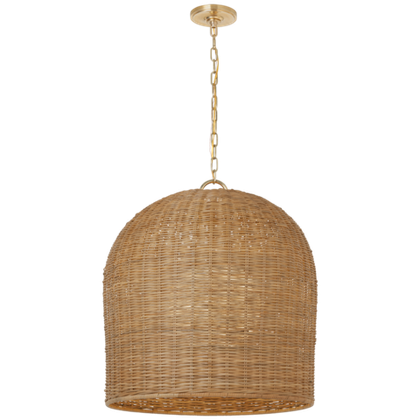Люстра Visual Comfort Nancy 25" Woven Hanging Shade