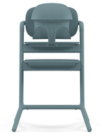 Стульчик для кормления Cybex Lemo 4 в 1 с мягкими чехлами Comfort Inlay Stone Blue/Stunning Black