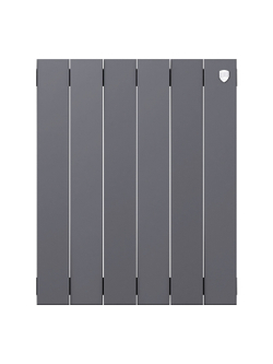 Радиатор биметаллический Royal Thermo PianoForte 500 Серебристый - 6 секц.