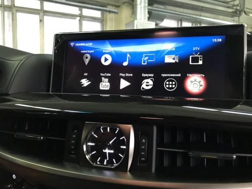 Мультимедиа блок для Lexus LX570 2016+ и LX450d - Carsys NaviBox10 на Android 10, Быстрая, 4G SIM-слот, Carplay