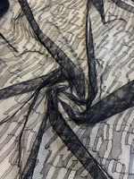 Полотно кружевное (Италия) ш-130см отрез 1,45см