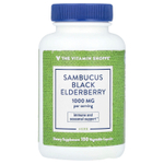 The Vitamin Shoppe, черная бузина, 100 вегетарианских капсул (500 мг в 1 капсуле)