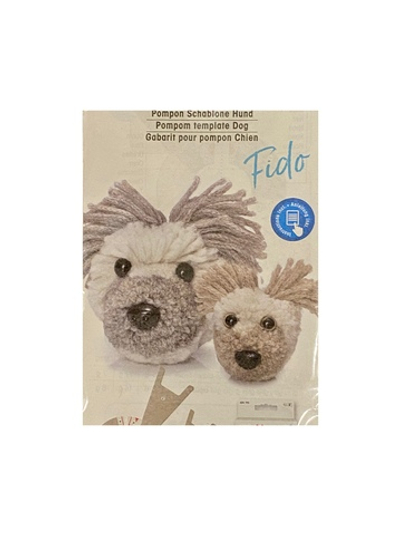 Шаблон для изготовления помпона"Собака" Prym 624202