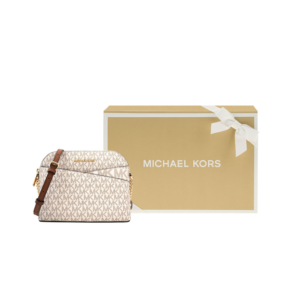 Сумка MICHAEL KORS MK Jet Set Travel Logo PVC, 35F1GTVC6B-VANILLA