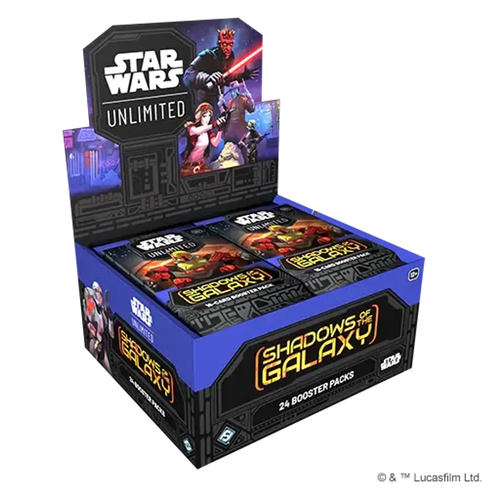 [Под заказ] Star Wars: Unlimited: Shadows of the Galaxy - Draft Booster Box