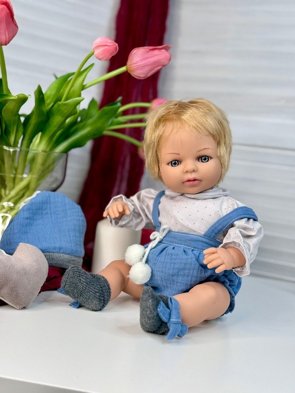 Кукла BERJUAN мягконабивная 40см Mauro (1071)