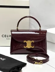 Сумка Celine TEEN NINO бордовая