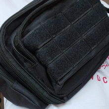 Тактическая военная сумка поясная через плечо Черный