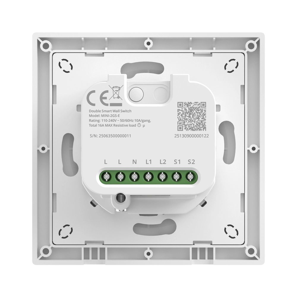 Выключатель для реле SONOFF E2GSL (MINI-2GS/ZB2GS/ZB2GS-L)