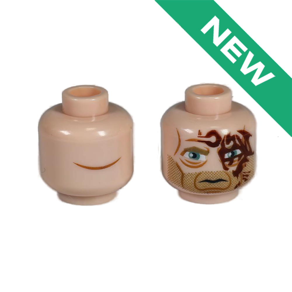 NEW Голова Рако Хардина Лицо со Шрамом 3626pb0986