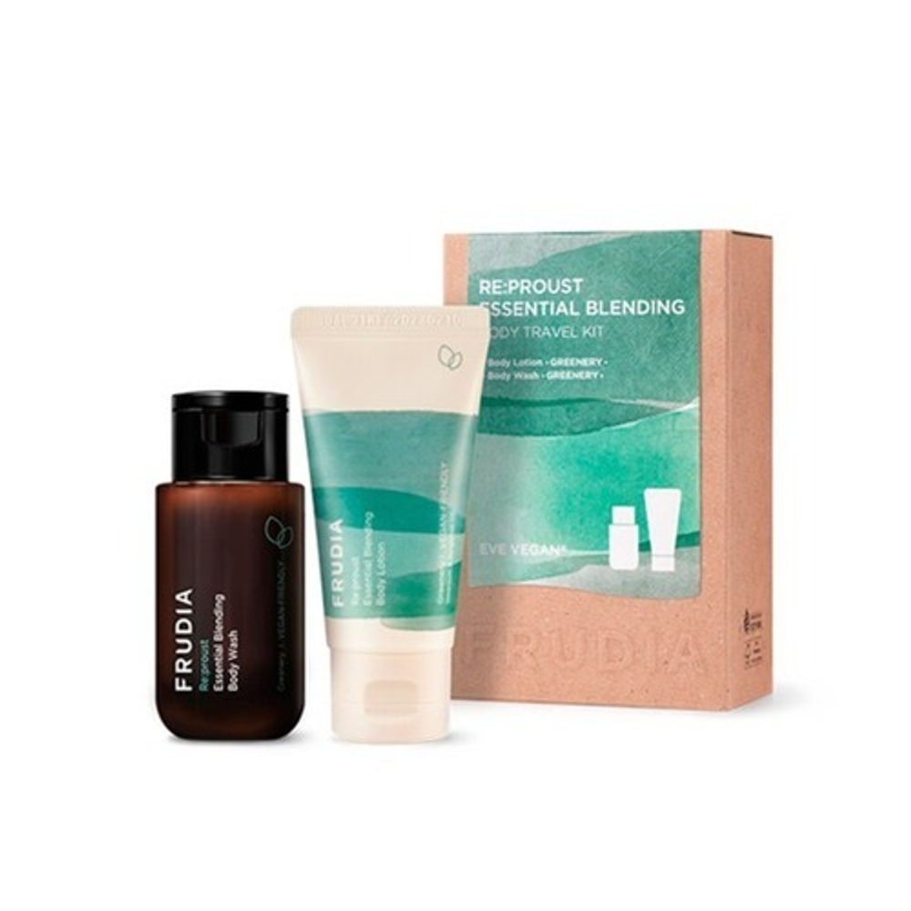 Frudia Набор уходовых средств для путешествия - Re:proust essential blending body “Greenery”, 1шт, шт
