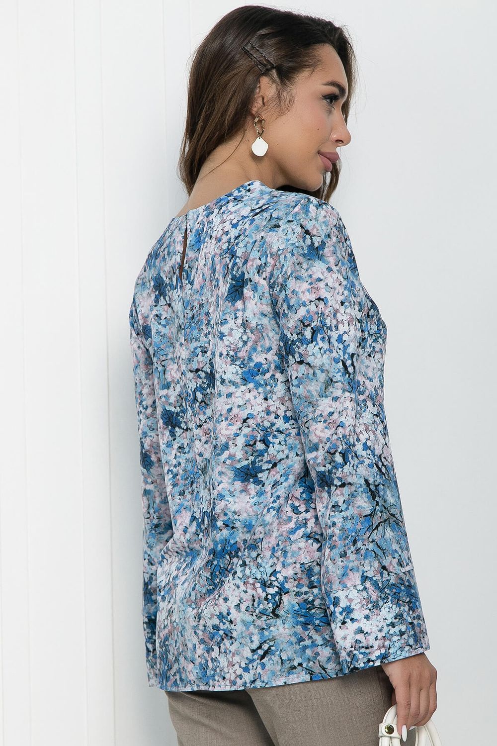 Блуза Руна (цветы) Б11083 LT Collection