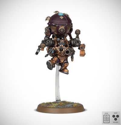 Endrinmaster with Dirigible Suit