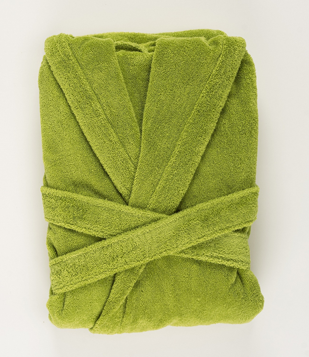 Халат махровый Abyss & Habidecor Алекс салатовый