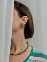 Mosaic Pl Blue Колье арт.1350