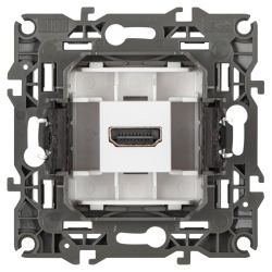 Розетка ЭРА Серия 12 12-3114-16 HDMI титан