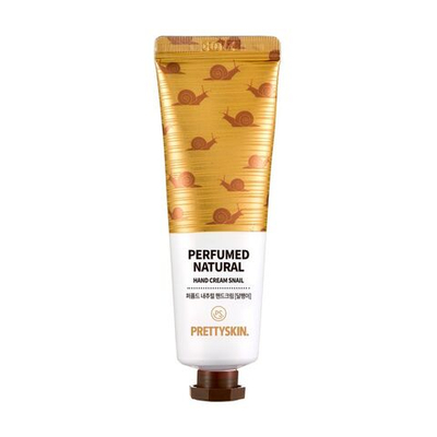 Pretty Skin Perfumed Natural Hand Cream Snail, 30ml Крем для рук с муцином улитки