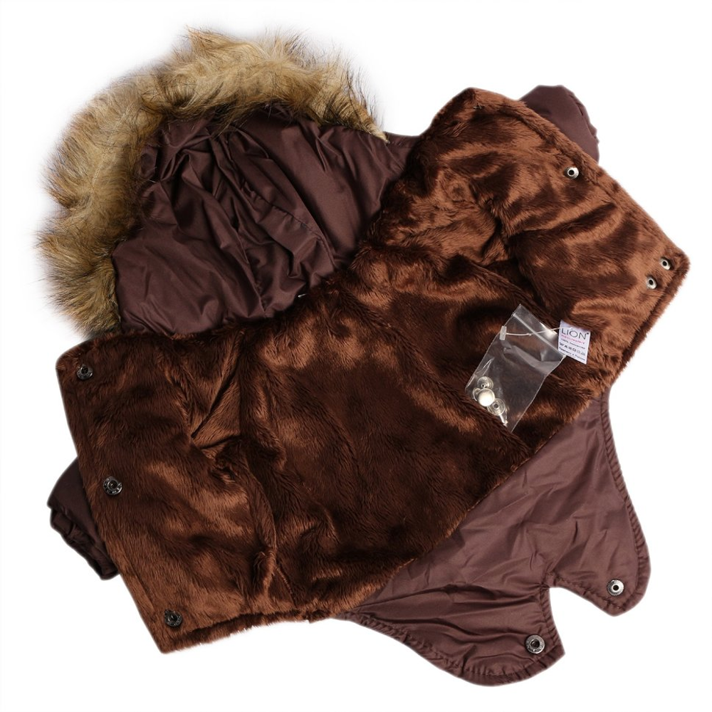 Зимняя куртка для собак Lion Winter парка LP066 (Размер S (спинка 18-20 см))