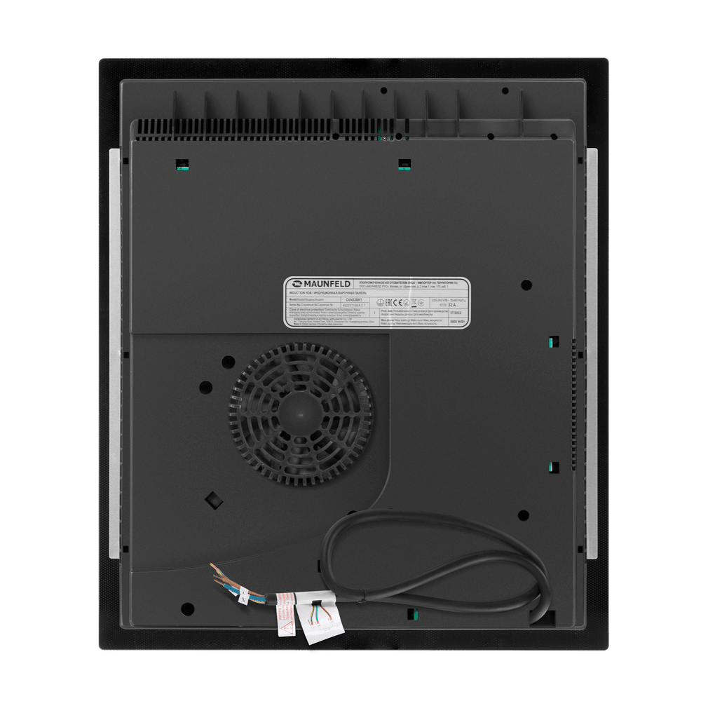 Индукционная варочная панель с объединением зон Bridge Induction MAUNFELD CVI453BK1