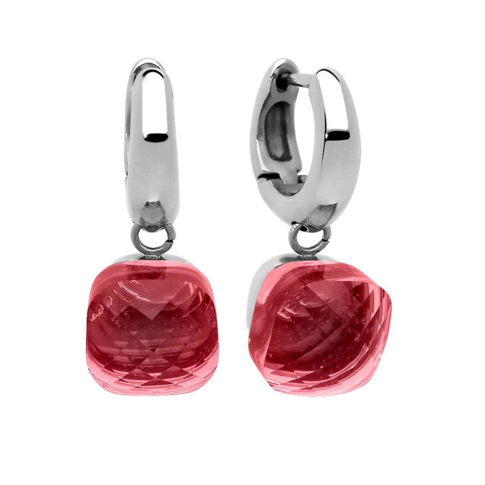 Серьги Qudo Firenze padparadscha 300096 R/S