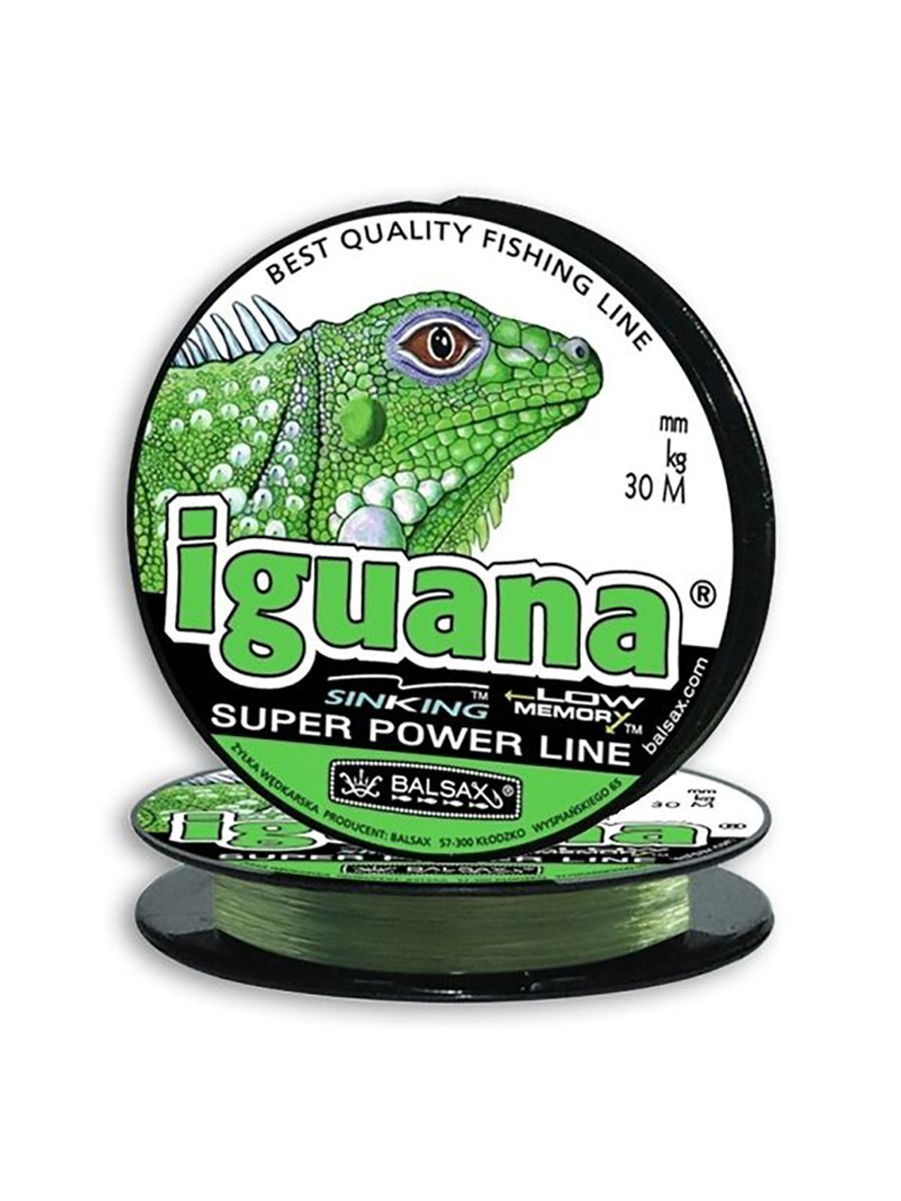 Полиэстровая леска рыболовная Iguana/ 0,12 мм 1 шт