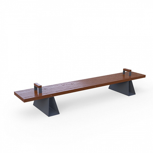 Лавка Сеул с подлокотниками