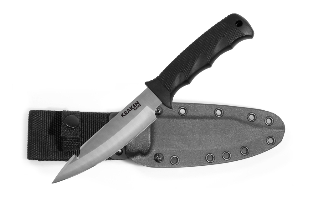 Нож туристический универсальный 12.1см Samura Kraken с ножнами Kydex