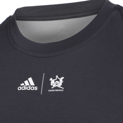 Мужское теннисное поло adidas New York Printed T-Shirt Men - Grey