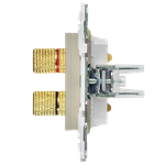 SKANDY Аудиорозетка 4-местная SK-A01B бежевый IEK