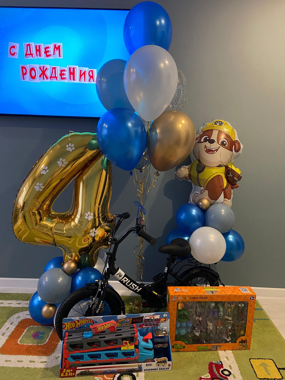 Воздушные шары Щенячий патруль, Крепыш №3127