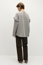 Блуза свободного кроя