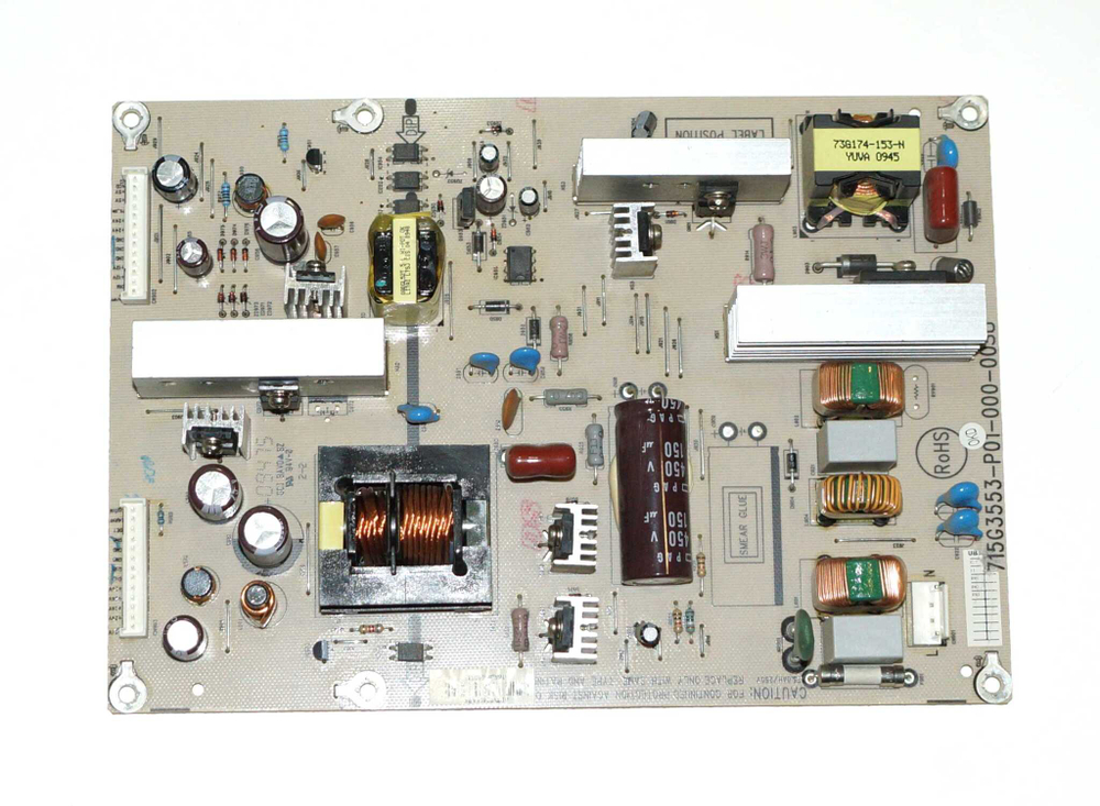715G3553-P01-000-003U блок питания для телевизора Toshiba 32AV605PR | REBALL.SU