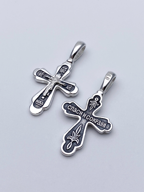 Крест из серебра