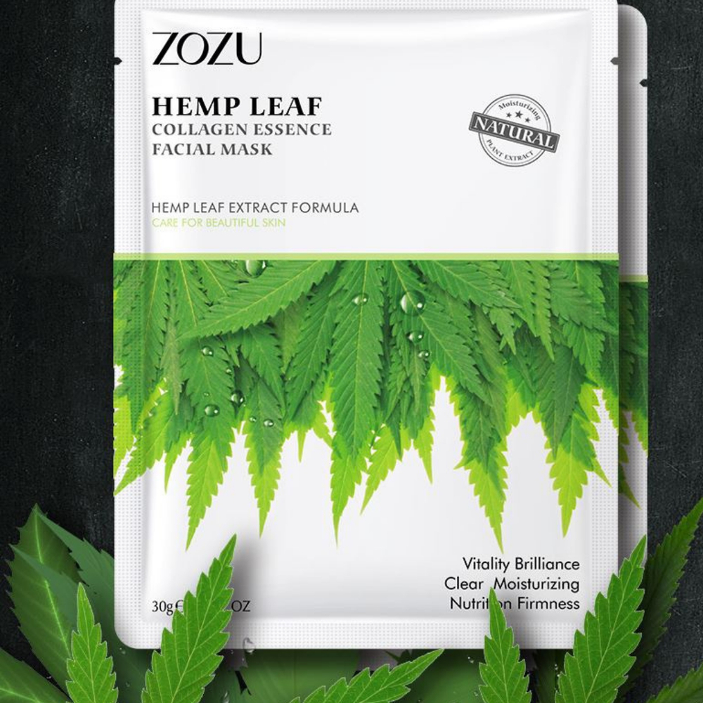 Zozu маска для лица коллаген + экстрактом кокоса, 30 гр.