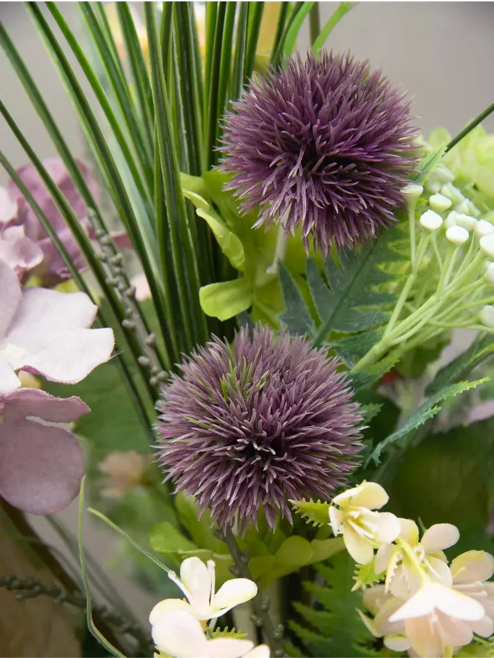 Искусственные цветы для декора в кашпо