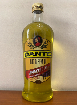 Масло виноградных косточек DANTE, 1 литр, Италия