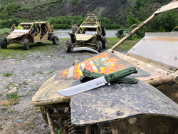 Туристический нож Senpai PGK TacWash Олива