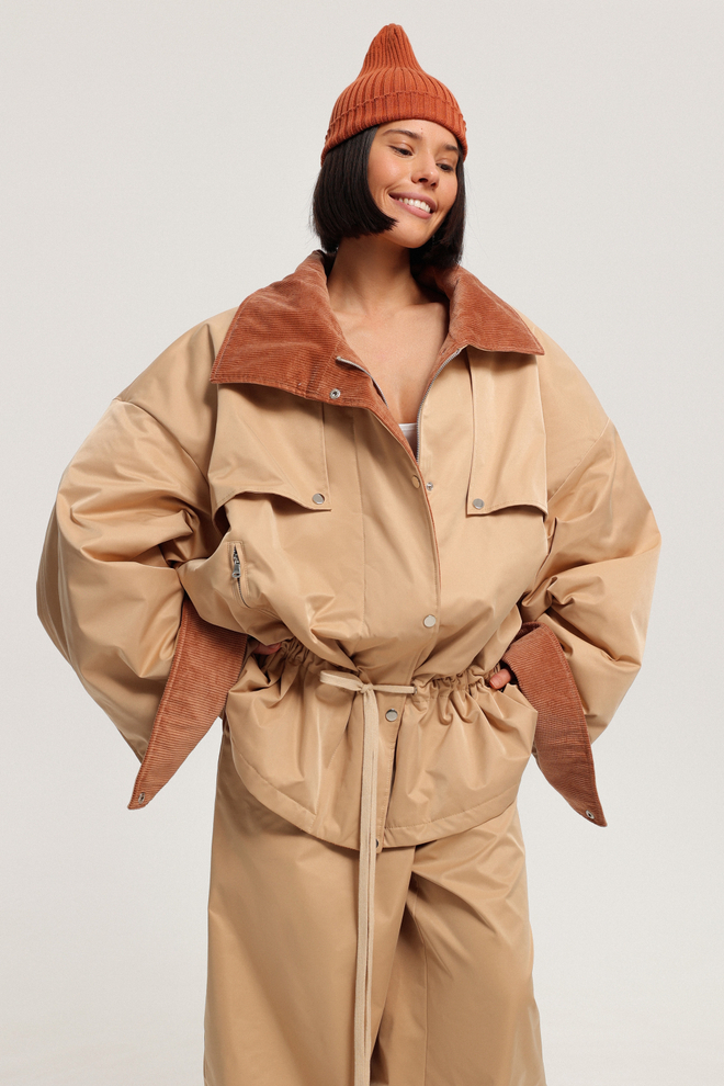 Парка утепленная (OS / Черный)