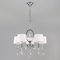 Подвесная люстра Eurosvet Madera 10127/5 хром/прозрачный хрусталь Strotskis Smart