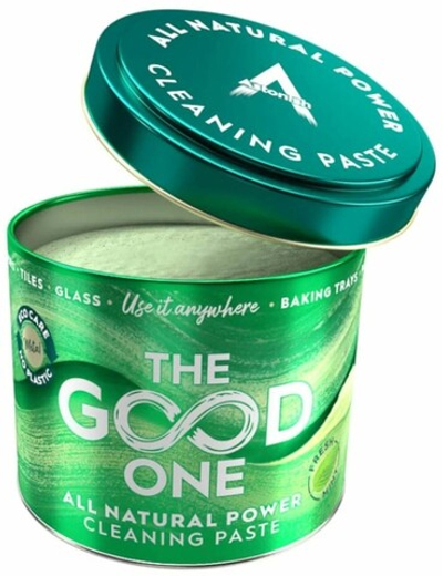 Паста для чистки любых поверхностей и посуды The Good One Natural Power с ароматом мяты 500 гр