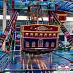 Качель корабль «Штормовой рейд», 16 мест, 7×5×4 м