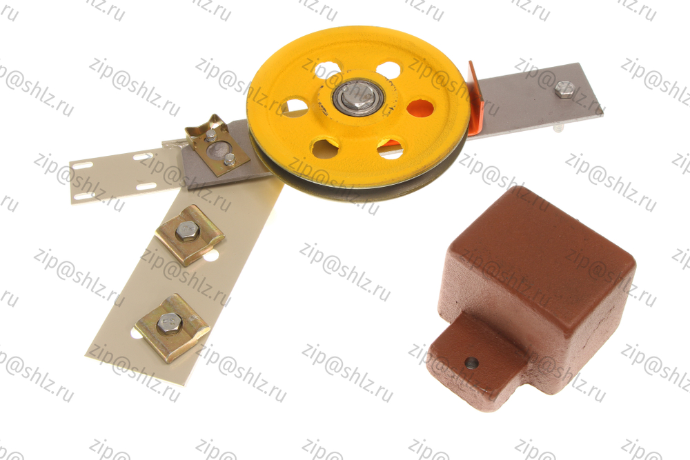 Натяжное устройство каната ограничителя скорости (сборка 3) 0501.01.01.000Д-02