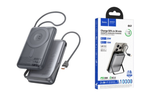 портативный акк. HOCO Q43 Clever dual PD20W (10000mAh) Metal gray