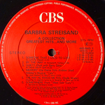 Barbra Streisand - A Collection Greatest Hits...And More (Англия 1989г.)