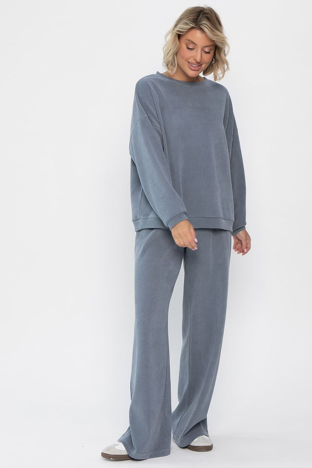 Костюм трикотажный Августа ХИТ (светло-серый) К14347-5М LT Collection