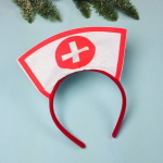 Ободок карнавальный «Медсестра»