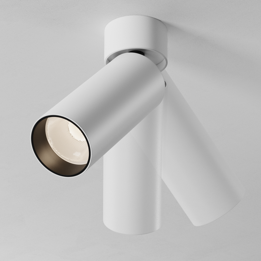 Накладной светодиодный светильник Maytoni FOCUS LED C055CL-L12W3K-SS-W