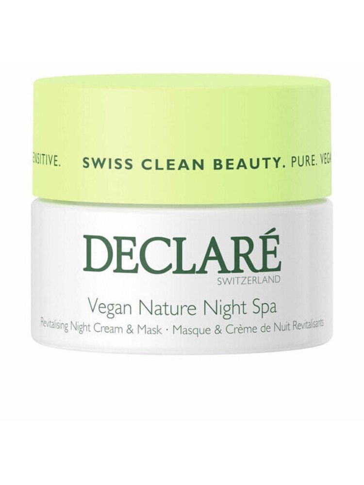 Увлажнение и питание Увлажняющий ревитализирующий крем-маска Vegan Nature Night Spa Declaré (50 ml)